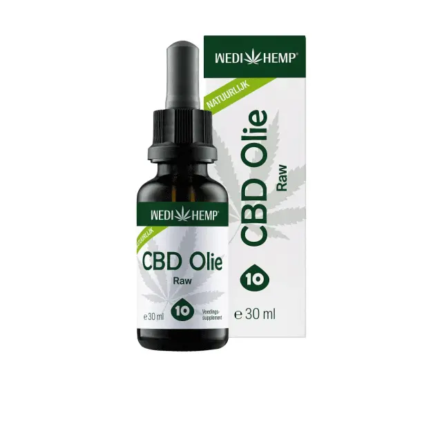 Wedihemp Raw 10% CBD olie 30ml