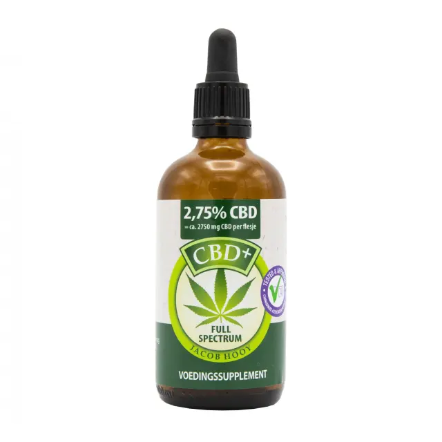 Jacob Hooy 2,75% CBD olie 100ml