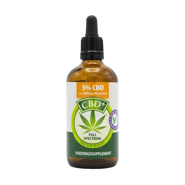 Jacob Hooy 5% CBD olie 100ml