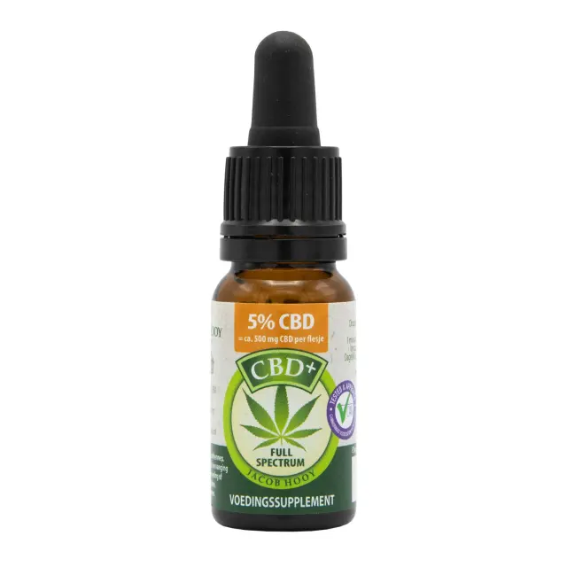 Jacob Hooy 5% CBD olie 10ml