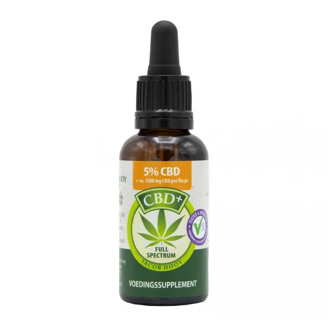 Jacob Hooy 5% CBD olie 30ml