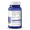 Een blauwe fles Vitakruid - Curcuma C3-2X (60 veganistische capsules) met Nederlandse etiketten met ingrediënten, gebruiks- en bewaarinstructies. miniatuur