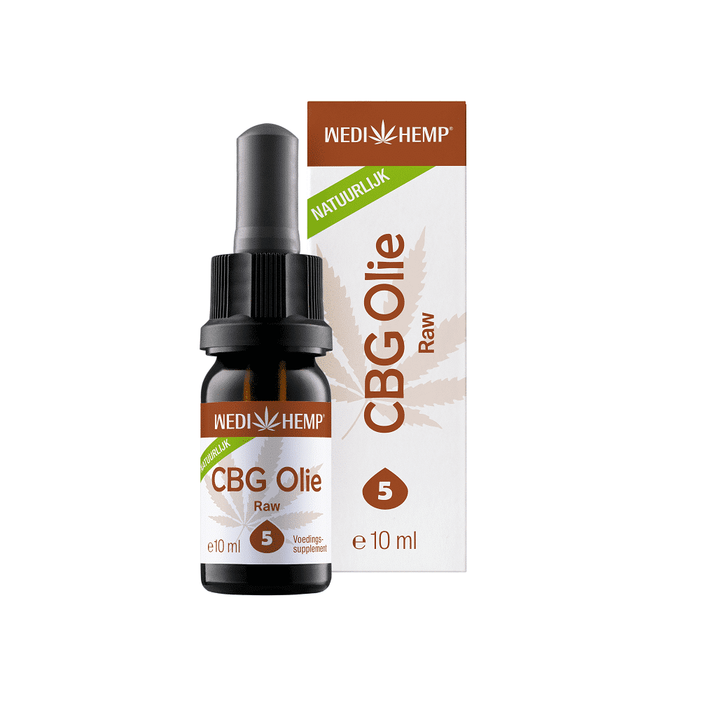 Wedihemp - 5% CBG olie - naturel smaak