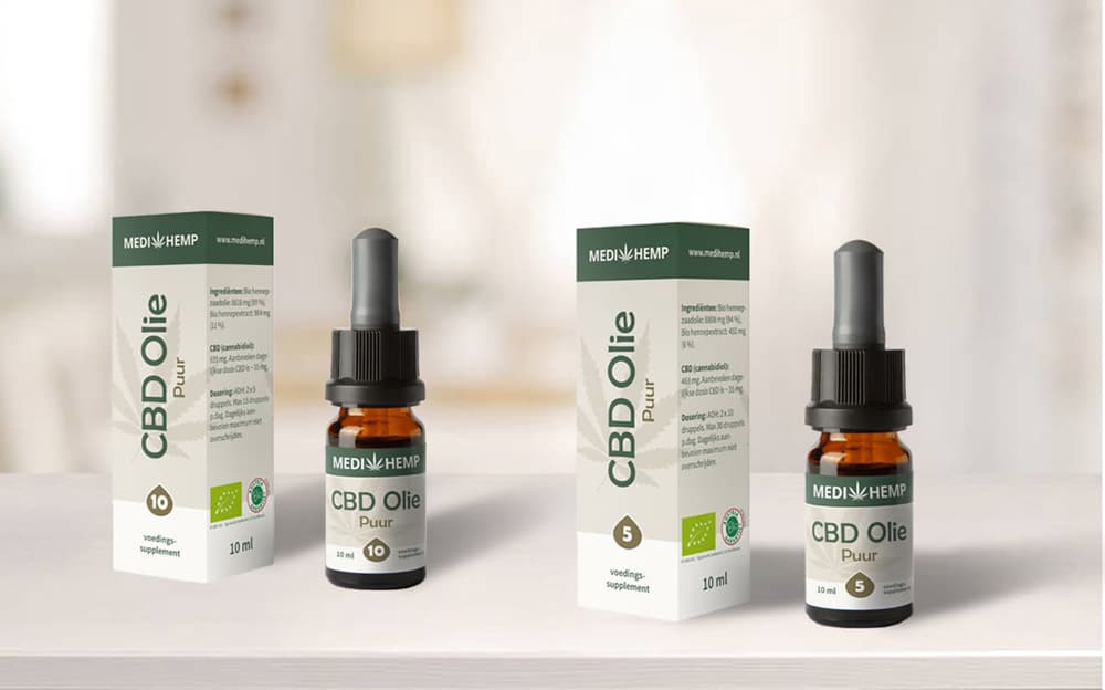 ‘Medihemp CBD Olie Biologisch’ heet voortaan ‘Medihemp CBD Olie Puur’