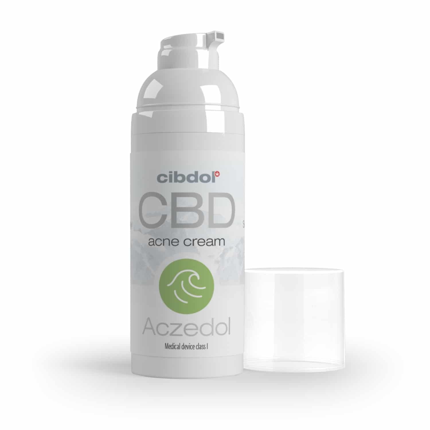 Aczedol zuiverende CBD crème tegen puistjes 100mg 50ml