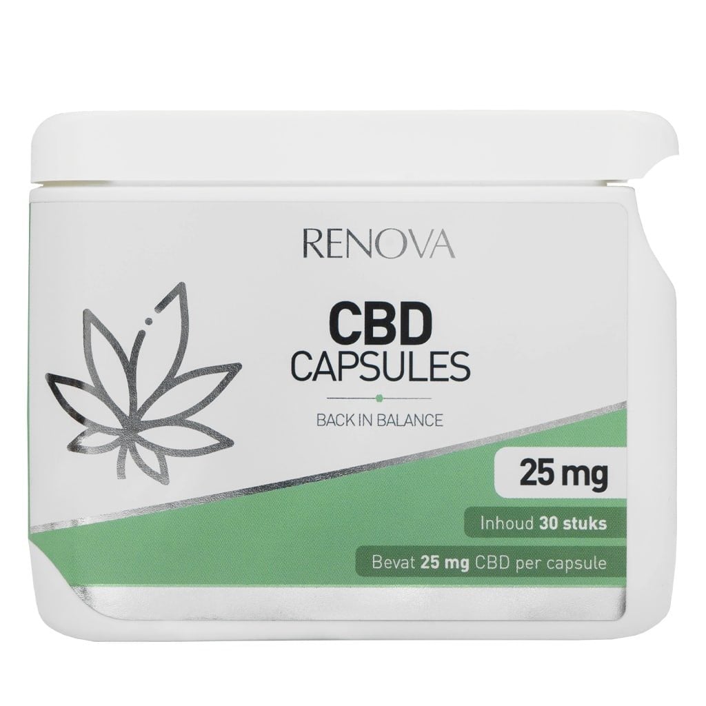 Renova 15% CBD capsules 30 stuks 25mg