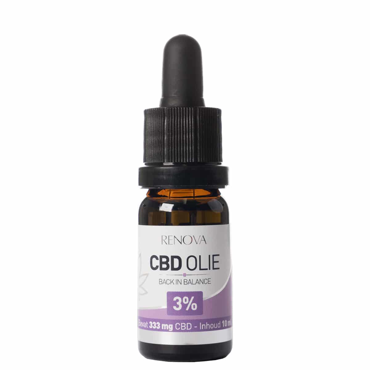 Renova – 3% CBD olie – naturel smaak