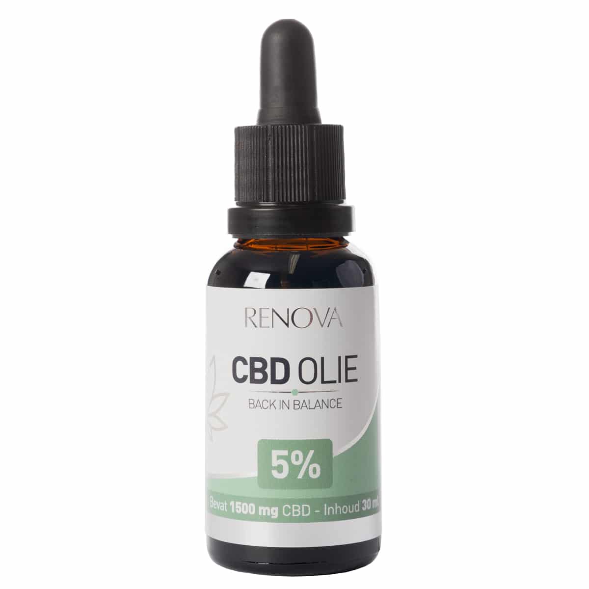 Renova – 5% CBD olie (30ml) – naturel smaak