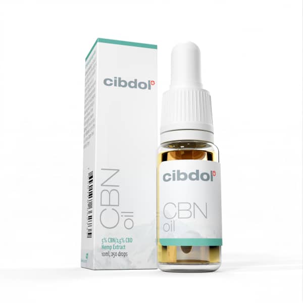 Cibdol - 5% CBN en 2,5% CBD olie (10ml)