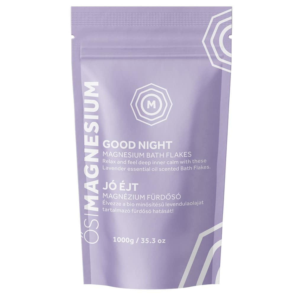 OsiMagnesium - Good Night Magnesium Badvlokken - Lavendel (1kg)