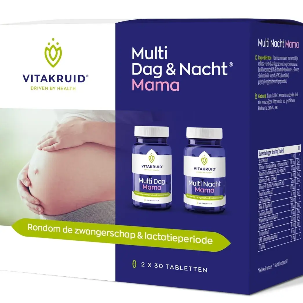 Vitakruid - Multi Dag & Nacht® Mama (2 x 30 tabletten)