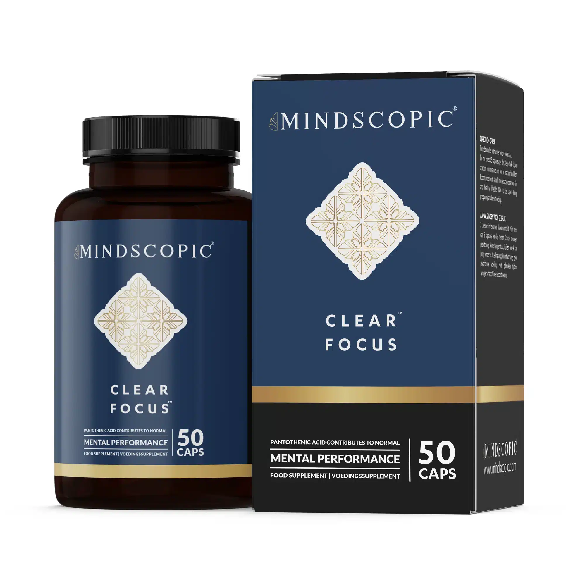 MindScopic - CLEAR FOCUS™ Capsules (50 stuks)